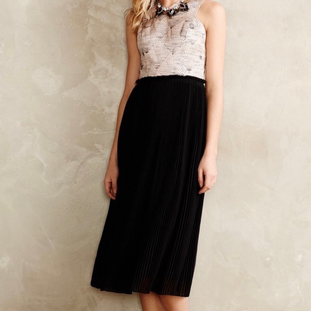 Anthropologie Morgan Carper Isobel Midi Dress